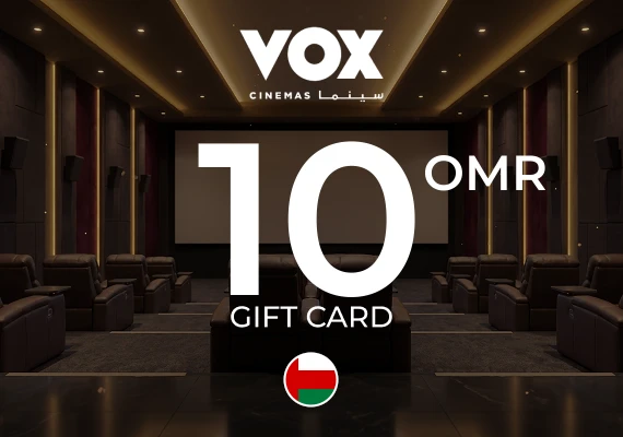 VOX Cinemas Gift Card 10 OMR