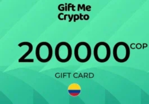 Gift Me Crypto Gift Card 200000 COP