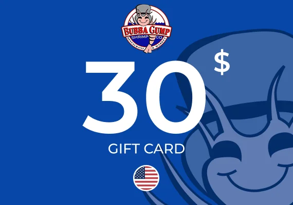 Bubba Gump Shrimp Co. Gift Card 30 USD