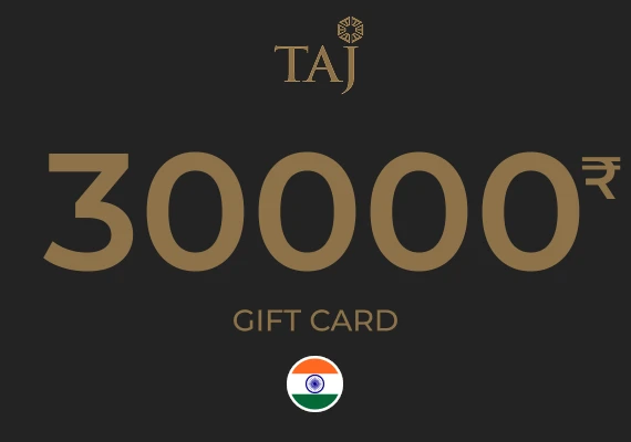 Taj Hotels Gift Card 30000 INR