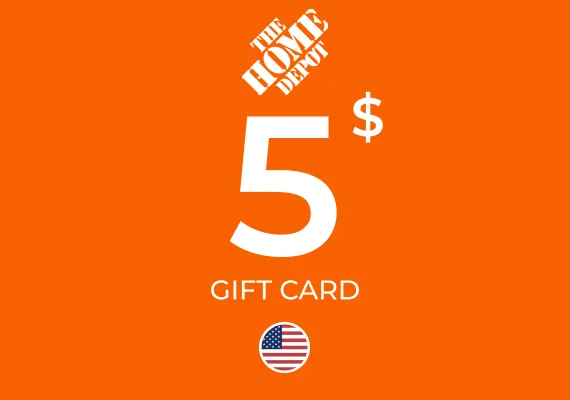 The Home Depot Gift Card 5 USD