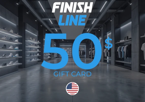 Finish Line Gift Card 50 USD