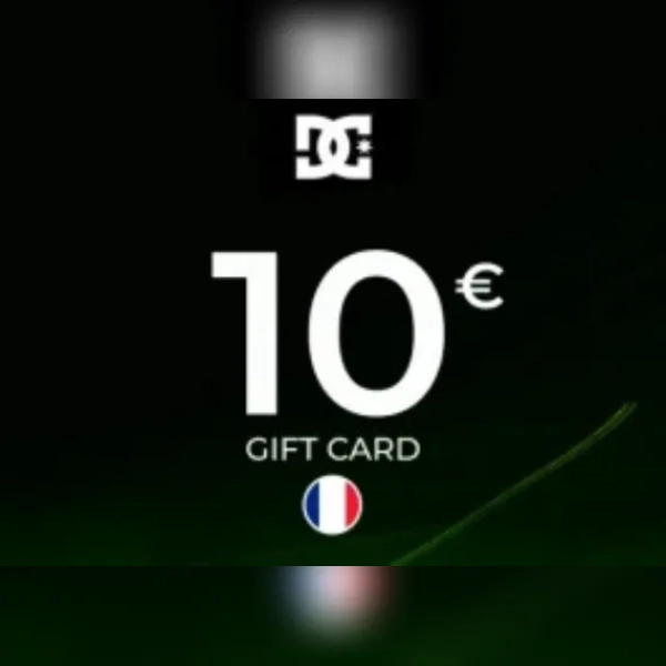 DC Shoes Gift Card 10 EUR Key - FRANCE
