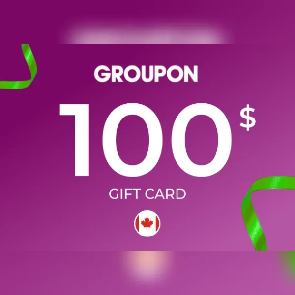 Groupon Gift Card 100 CAD Key - CANADA