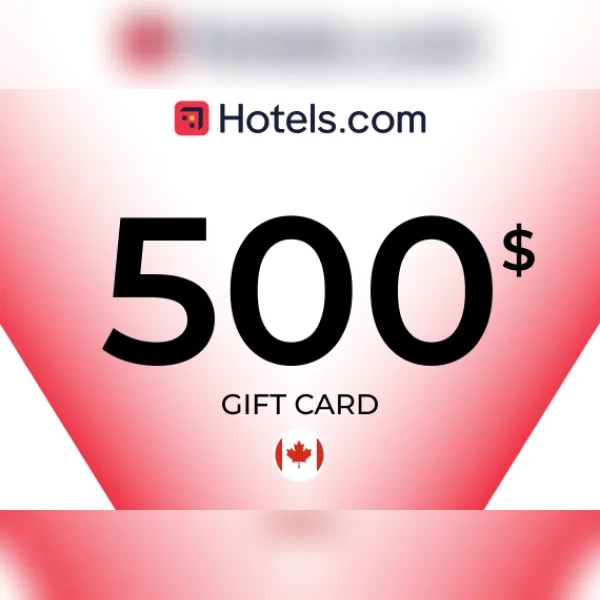 Hotels.com Gift Card 500 CAD Key - CANADA