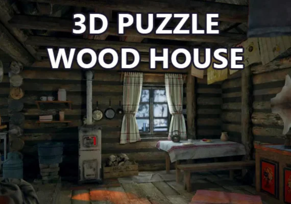 3D PUZZLE - Wood House (PC)