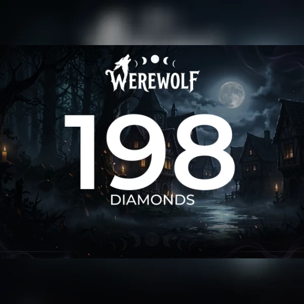 Werewolf (Party Game) - 198 Diamonds Direct Top-Up - GLOBAL