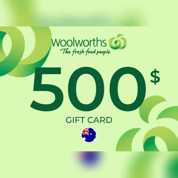 Woolworths Supermarket Gift Card 500 AUD Key - AUSTRALIA