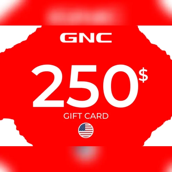 Gnc Gift Card 250 Usd Key - United States