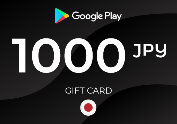 Google Play Gift Card 1000 JPY
