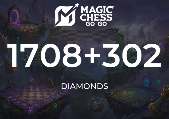 Magic Chess: Go Go - 1708 + 302 Diamonds