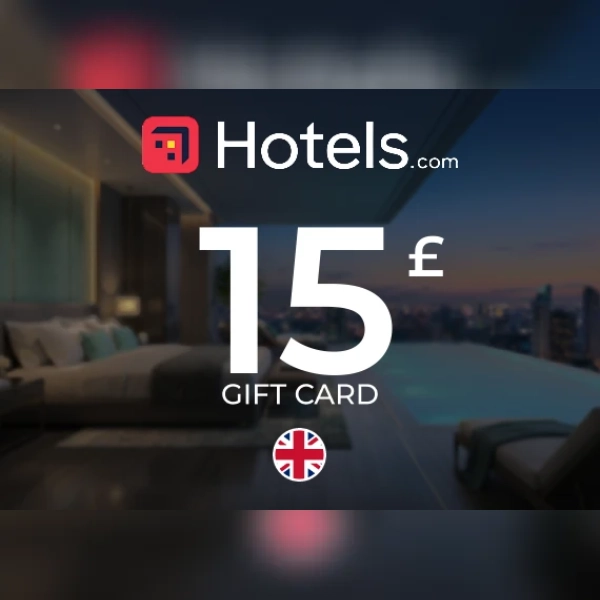 Hotels.com Gift Card 15 Gbp Key - United Kingdom