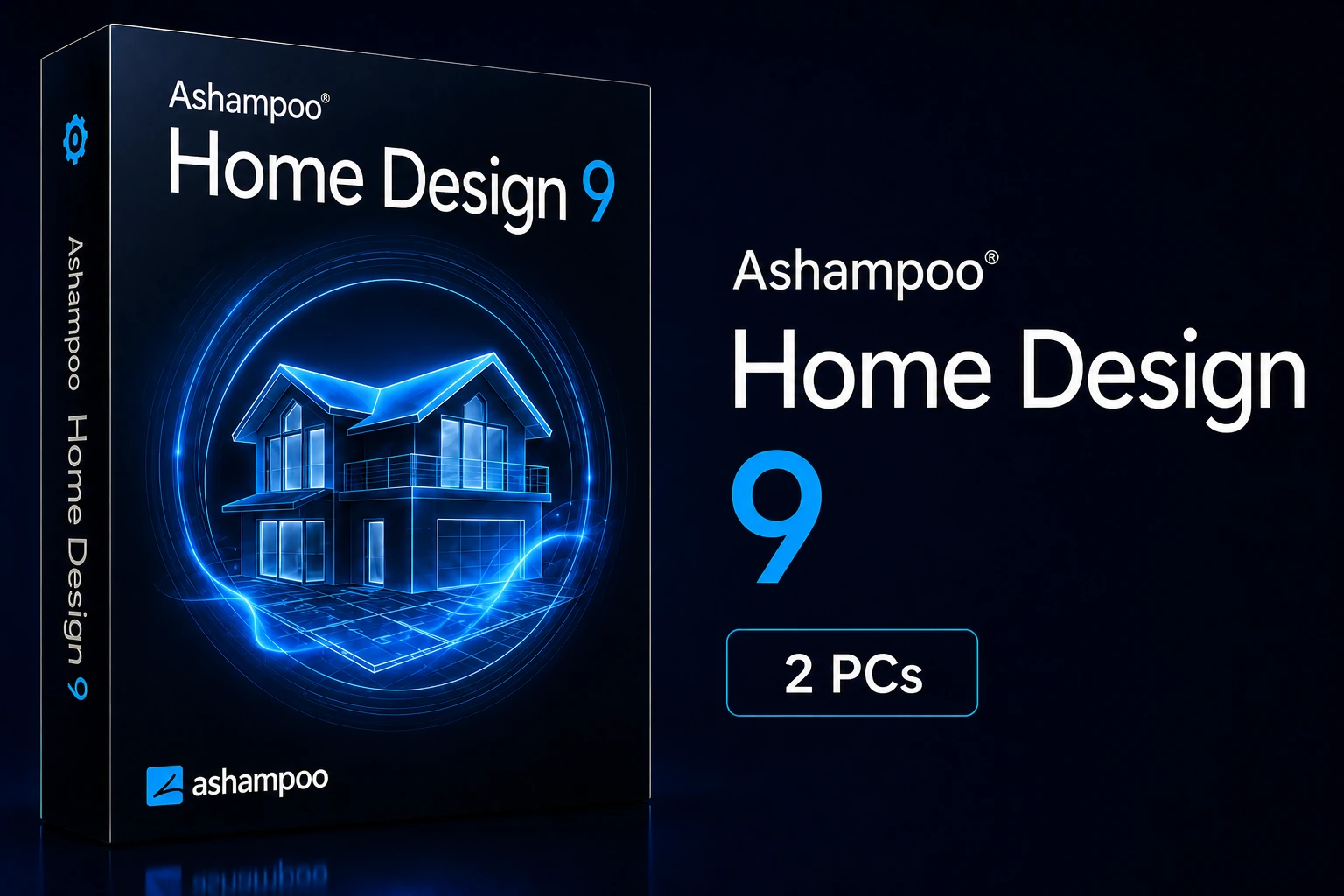 Ashampoo Home Design 9 Activation (2 PCs)