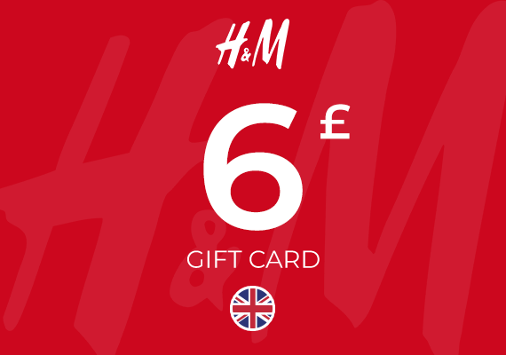 H&M Gift Card 6 GBP H&M Gift Card 6 GBP