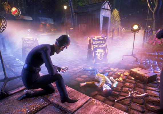 We Happy Few is an action-adventure game by Compulsion Games. We Happy Few is an action-adventure game by Compulsion Games.