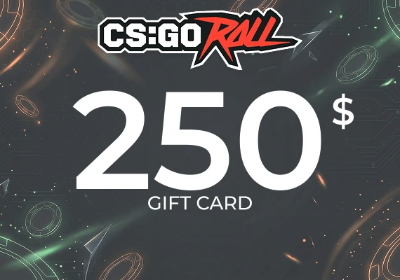 CSGORoll Gift Card 250 USD