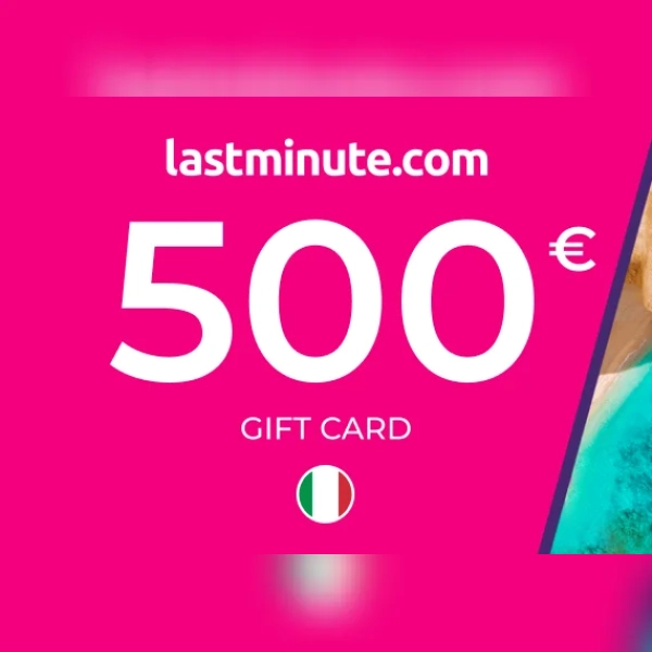 lastminute.com Travel Gift Card 500 EUR Key - ITALY