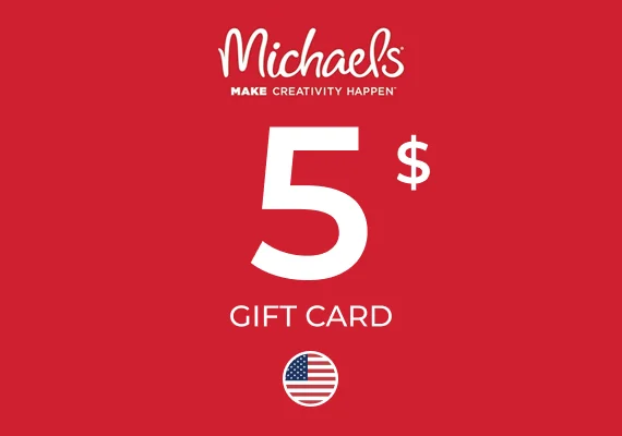 Michaels Gift Card 5 USD