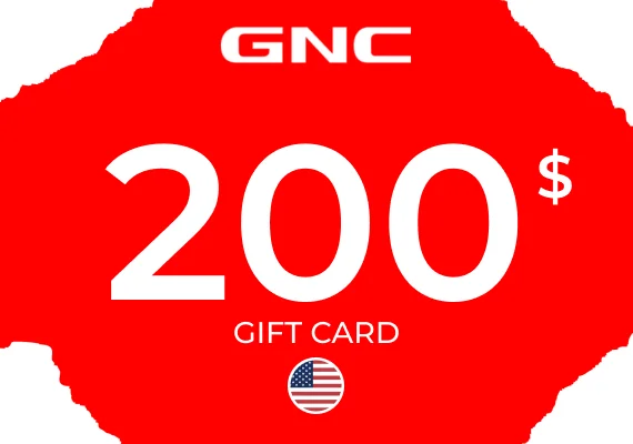 GNC Gift Card 200 USD