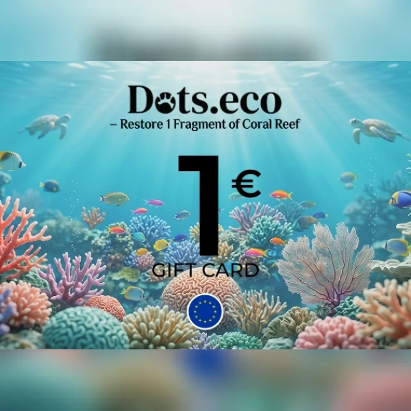 Dots.eco - Restore 1 fragment of coral reef Gift Card 1 EUR Key - EU