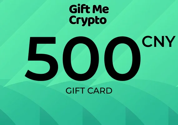 Gift Me Crypto Gift Card 500 CNY