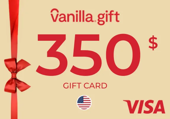 Vanilla Visa Gift Card 350 USD