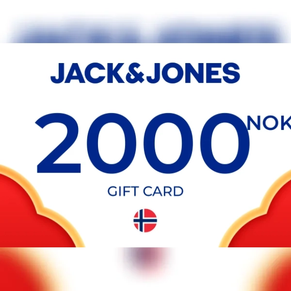 JACK & JONES Gift Card 2000 NOK Key - NORWAY