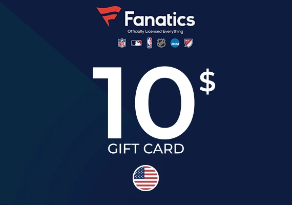 Fanatics NFL Shop Gift Card 10 USD