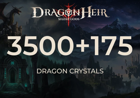 Dragonheir: Silent Gods - 3500 +175 Dragon Crystal