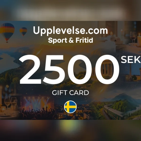 Sport & Fritid - Upplevelse.com Gift Card 2500 SEK Key - SWEDEN