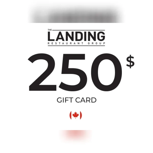 The Landing Restaurant Group Gift Card 250 CAD Key - CANADA