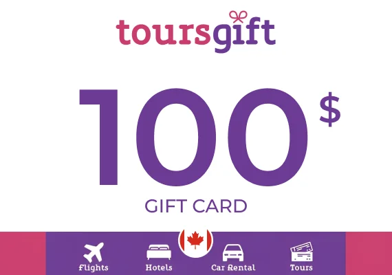 ToursGift Gift Card 100 CAD