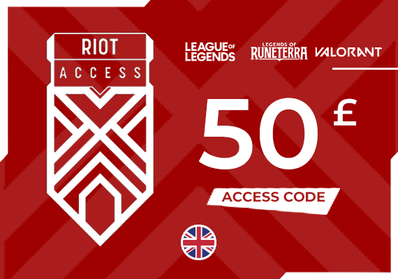 Riot Access Code 50 GBP Riot Access Code 50 GBP