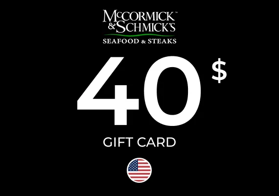 McCormick & Schmick's Gift Card 40 USD