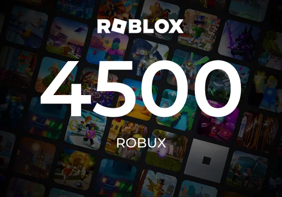 Roblox Card 4500 Robux