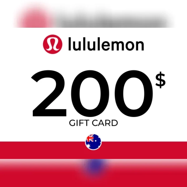 LULULEMON Gift Card 200 AUD Key - AUSTRALIA