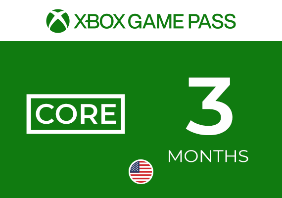 Xbox Game Pass Core 3 Months Xbox Game Pass Core 3 Months