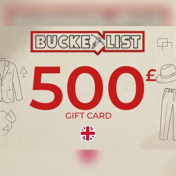 Bucketlist Gift Card 500 Gbp Key - United Kingdom