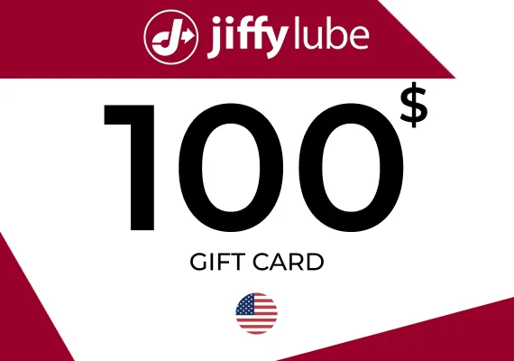 Jiffy Lube Gift Card 100 USD