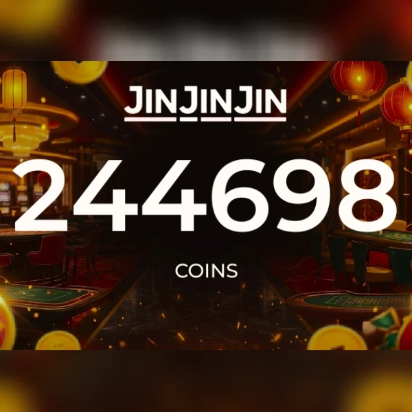 JinJinJin - 244,698 Coins Direct Top-Up - GLOBAL