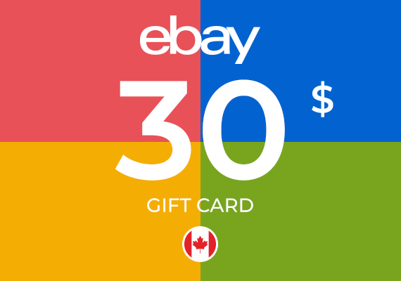 eBay Gift Card 30 CAD