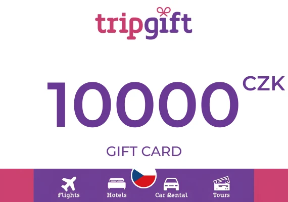 TripGift Gift Card 10000 CZK