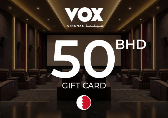 VOX Cinemas Gift Card 50 BHD