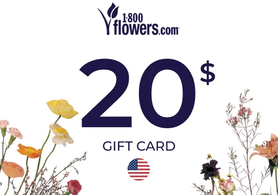 1-800-Flowers.com Gift Card 20 USD 1-800-Flowers.com Gift Card 20 USD