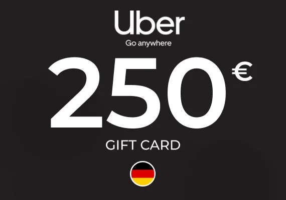 Uber Gift Card 250 EUR