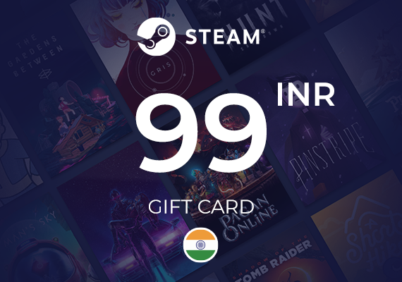 Steam Wallet Gift Card 99 INR Steam Wallet Gift Card 99 INR