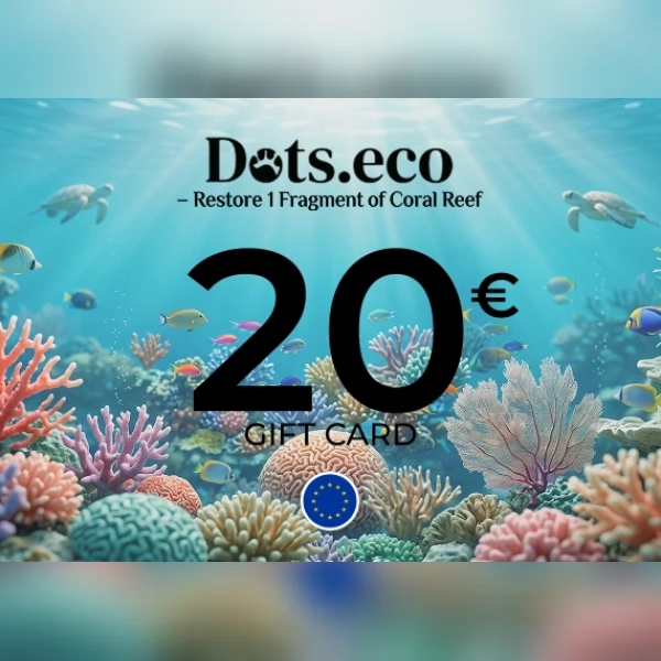 Dots.eco - Restore 1 fragment of coral reef Gift Card 20 EUR Key - EU