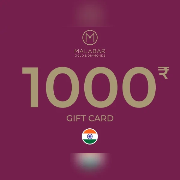 Malabar Gold Coin Gift Card 1000 INR Key - INDIA
