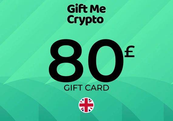 Gift Me Crypto Gift Card 80 GBP