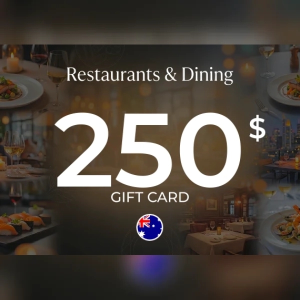 Restaurants & Dining Gift Card 250 AUD Key - AUSTRALIA